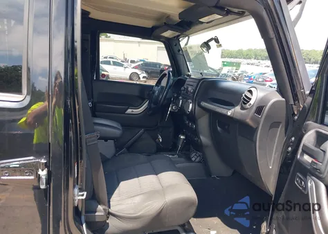 2012 Jeep Wrangler Unlimited Sahara из США, поврежденный, VIN 1C4BJWEG4CL244235